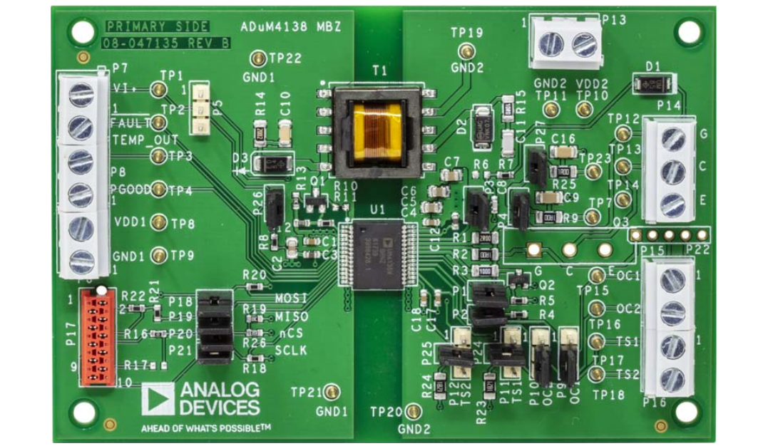 Location Circuit - Analog Devices Inc. EVAL-ADUM4138EBZ Evaluation Board Location Circuit - Analog Devices Inc. EVAL-ADUM4138EBZ Evaluation Board